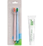 Набор зубных щеток "Перфект" в розовом и голубом цветах эффективен для бережной чистки зубов.  10 тыс.  щетинок аккуратно удаляют эмаль,  широкая ручка помогает бережно очищать весь зубной ряд.  
Зуб ...