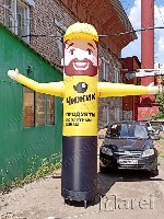 Надувная фигура человека с машущей рукой «Зазывала».  

Надувная фигура человека с машущей рукой — это мощный инструмент для продвижения услуг Вашего бизнеса.  Она не только привлекает внимание води ...