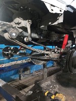 Ремонт тормозной системы,  замена подшипников ступицы,  замена тормозных колодок и тросов ручного тормоза.  Ремонт и усиление рамы,  замена поперечин рамы.  Замена рулевых шарниров.  Замена масел и пр ...