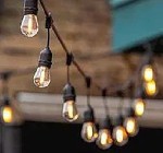 "Патронный гирлянда .  
Уличная освещение.  
Можно повесить в деревьев ,  в беседки ,  двор и так далее.  .  

10 метр х 10 патрон - 195 тысяч
15 метр х 15 патрон - 275 тысяч
20 метр х 20 патрон ...