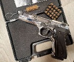 Разное объявление но. 3467443: Продам Сигнальный пистолет B92-S KURS (Beretta) кал.  5,  5 мм под 10ТК,  хром