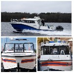 Департамент маломерного судостроения военно-промышленного холдинга «Кингисеппский машиностроительный завод» в марте выполнил поставку очередной партии катеров для различных ведомств РФ.  В нее вошли 3 ...