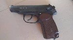 Продам пистолет "Макарыч".  В хорошем состоянии.  Приобретал новым.  После покупки отстрелял по банкам 1 обойму для пристрелки.  Больше выстрелов не было.  Хранился в смазке.  Рукоять от боевого,  что ...