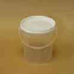 Ведро пластиковое 850 гр.  Сертифицировано.  Оснащено замком первого вскрытия,  герметичной крышкой,  пластиковой ручкой.  Подходит для фасовки,  хранения и транспортировки:  Меда,  рыбы,  солений,  т ...