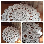 Отделочные материалы объявление но. 1015347: Ковер ручной работы, диаметр 1 метр (100на100)