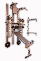 Комплекс Штурм 2017 - это компактный тренажерный зал у вас дома.
Основа комплекса - три перфорированные стойки, которые монтируются на стену помещения.
Все навесные элементы конструкции можно устана ...