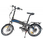 Складной электровелосипед прекрасно подойдет для прогулок по городской стихии, использовать его можно и как простой велосипед, и как электроскутер.
Мощная рама Rover Fold изготовлена из прочного алюм ...