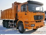 Модель самосвала SHACMAN SX3256DR384 6x4 
Колесная формула 6х4
Тип кабины MAN F2000 утепленная, цельнометаллическая,откидывающаяся вперед, с одним спальным местом; подвеска кабины на 4-х гидравличес ...