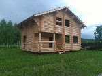 Продам дом объявление но. 1101670: Продаю готовый дом 104.9 м2 из оцилиндрованного бревна по проекту Меркурий