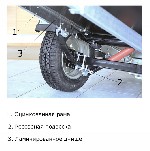 Разное объявление но. 1103853: Прицеп "Уралец"(821300)