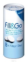ФИЛЛ ЭНД ГОУ КАРТРИДЖИ BRITA FILL&GO продаю потому что в местности куда переехал кругом природные родники.
Набор сменных фильтрующих дисков Brita Fill&Go, для доочистки воды, 8 шт в тубе - всего таки ...