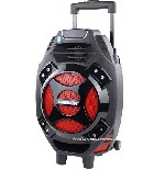 Мобильный активный комбоусилитель (комбик) для караоке, музыкантов и танцоров. Идеальный подарок для детей и взрослых. В комплекте 2 беспроводных микрофона. Встроенный аккумулятор позволит слушать муз ...