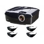 В настоящее время появились модели проекторов специально ориентированные на домашнее применение. Конечно, смотреть кино дома можно и по обычному телевизору, можно установить домашний кинотеатр на осно ...