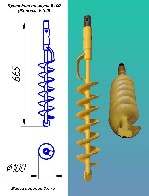 Проходчик плывуна Б100 (Желонка Б100) предназначен для проходки плывуна и чистки скважин с минимальным внутренним диаметром 100 мм. Проходчик позволяет извлекать ил, песок, гальку, щебень фракции 10-2 ...