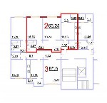 Продам квартиру объявление но. 1294669: Квартира 2-комнатная этаж 4/9 этаж. дома г. Евпатория.