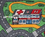 Детский ковер с дорогами City Life подходит для интерьера детской комнаты, игровой комнаты, помещений детского сада. 
Детские ковры City Life - это сертифицированный товар, который полностью безопасе ...