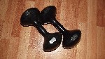 Спортинвентарь объявление но. 1306979: Гантели с резиновым покрытием 4 кг. 2 штуки