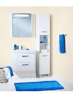 Функциональность: два выдвижных ящика отверстия в задней планке для крепления к стене задняя стенка отсутствует для подводки труб Фурнитура: две металлические ручки направляющие с доводчиками Раковина ...