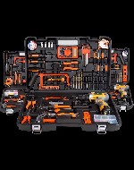 
В одном чемодане вмещается полный спектр инструментов, необходимых в быту. Доставка почти в любой город самолётом до двери ЕМС. Или 1-м классом.
В комплект входят: 
1. Строительный нож 
2. Ножевк ...