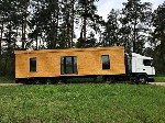 Изготавливаем жилые модули. На фото модуль, изготовленный нами и отправлен в Швецию. В стоимость входит все, что на фото. Утепление: 100 мм. минеральной базальтовой ваты в стенах, и по 150 в потолке и ...