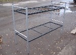 Реализуем кровати полуторные крупным и мелким оптом. Компания Металл-Кровати производит металлические кровати одноярусные и двухъярусные:
- кровати металлические с прокатной пружиной и со сварной сет ...
