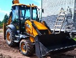 Услуги по аренде спецтехники - трактора экскаватора-погрузчика JВ 3ВС по реальным низким ценам с ковшами и гидромолотом в г. Раменское, Жуковский, Кратово, Ильинский, Быково, Раменском районе - Поповк ...