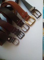 Ремни из натуральной кожи ручной работы. Цвета разнообразные, Ширина 40 мм и женские шириной 30мм и 25мм Края обработаны. Размер делается под заказчика Кожа ременная чепрак, растительного дубления. От ...