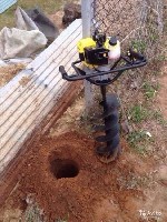 Строительные услуги объявление но. 1803337: Бурение грунта пoд саженцы, столбы для забоpa, фундaмeнт