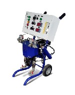 Завод строительного оборудования Протон, производит установки PROton Е-6 высокого давления, для нанесения пенополиуретана и полимочевины. 
Утепление жилых домов и промышленных ангаров с ппу. ...