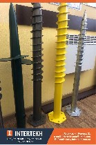 Геошуруп – это винтовая свая второго поколения, которая представляет из себя трубу с лопастями специальной конфигурации. Благодаря такой конструкции геошуруп легко проникает в грунт методом завинчиван ...