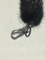 Аксессуары объявление но. 2478311: Брелок меховой новый мех норка норковый блек лама махагон на сумку женский аксессуар