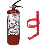 Завжди в наявності нові та свіжі вогнегасники! Порошкові (ВП) та Вуглекислотні (ВВК)
вогнегасники.  Надаємо гарантію.  Паспорти.  Сертифікати.  
Для розміщення вогнегасників є кріплення та підставки ...