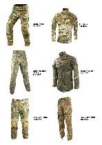 Разное объявление но. 2535527: Форма Британської Армії Убакс Парка Флиска Комплект Мультикам AGB MTP