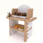 Разное объявление но. 2587721: Печь с мангалом и барбекю.