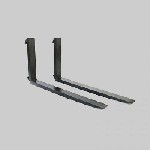 Клык вил (Класс плиты ISO FEM = 2A длина L = 1200мм грузоподъемность на клык = 1250 кг ширина A = 100 мм высота B = 40мм.  
Доставка до терминала - бесплатно.  
На все запчасти 6 месяцев.  
На ремо ...