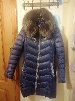 Продается пуховик.  В очень хорошем состоянии.  Очень тёплый.  Наполнитель халофайдер.  Мех по воротнику - натуральная чернобурка.  Цена 5000 Размер 46-48.  Без торга ...