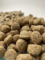 Экструдированная каша для собак "Мультизлак с мясом"
Состав:  ферментированное мясо птицы 35 %,  кукуруза,  пшеница,  ячмень,  овсяные хлопья,  яичный порошок,  гидролизат печени.  
Фасовка:1 кг/ 5  ...