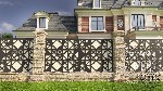 Индивидуальные секции ограждений для благоустройства коттеджных посёлков,  частных домов и коттеджей.  Серийное производство секций ограждений,  заборов,  и других металлоконструкций для благоустройст ...