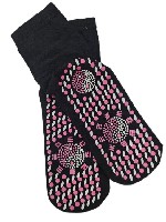 Массажные носки с частицами турмалина предназначены для стимуляции акупунктурных точек,  расположенных на стопе человека.  Согласно восточной медицине все жизненно важные органы человека проецируются  ...