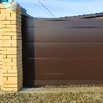 Строительные услуги объявление но. 2870169: Откатные ворота из алюминия в Ставрополе стоимостью 149.700 рублей за 2,5 недели