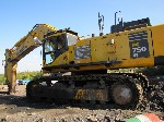 Запасные части гусеничного хода и навесного оборудования экскаватора Komatsu PC750-7,  PC750LC-7 со складов в Москве,  Санкт-Петербурге и Хабаровске.  Гусеничная цепь 47 и 51 звено,  башмак 610 и 710  ...