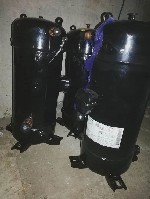 " Компрессор спиральный SANYO C-SCN753H8T - 3 штуки
Компрессор для тепловых насосов,  климатических систем и среднетемпературной холодильной техники
Аналоги:  
- Danfoss:  SZ120-4,  SZ125,  MLZ076T ...