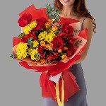 "Флористический салон Flower в Алматы реализует оригинальные букеты,  подарки и сладости,  которые можно купить как к определенному поводу,  так и без него.  Помимо роз,  пионов,  тюльпанов и хризанте ...