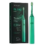 Стильная звуковая щетка в цвете 2024 года.  В модели 4 режима чистки,  таймер на 2 и 3 минуты в зависимости от режима,  батарея держит заряд 30 дней.  В наборе - 1 насадка с густой щетиной.  Зубная ще ...