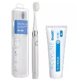 Звуковая щетка Revyline RL 030 с одним режимом работы качественно удаляет зубной налет и оказывает легкий гидромассаж деснам.  Устройство работает на 1 батарейке (есть в комплекте).  Мягкие щетинки бе ...
