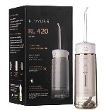 Суперкомпактный ирригатор для ухода за зубами в поездках и путешествиях.  В модели 3 режима чистки и 5 уровней давления,  4 насадки,  батарея держит заряд целый месяц.  В подарок - фирменный дорожный  ...