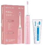 Эффективная звуковая щетка Revyline RL 015 Pink для женщин и не только.  В модели 5 режимов подачи воды с 3 степенями интенсивности.  3 насадки для всей семьи.  Литиевый аккумулятор держит заряд до 90 ...